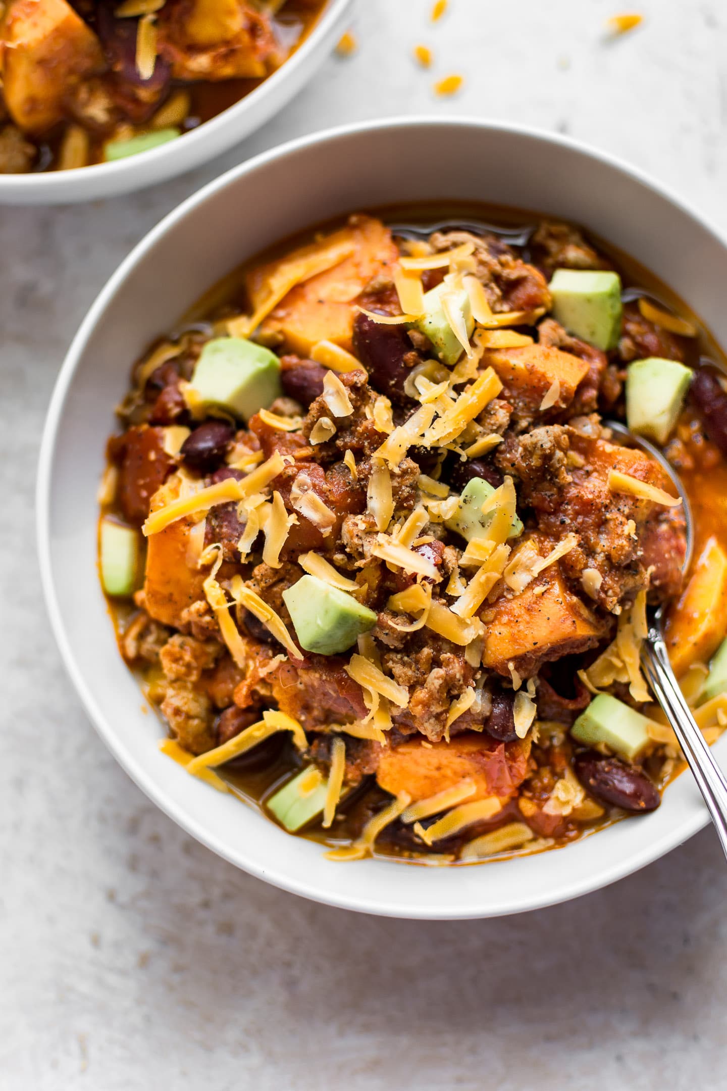 Turkey Sweet Potato Chili • Salt & Lavender