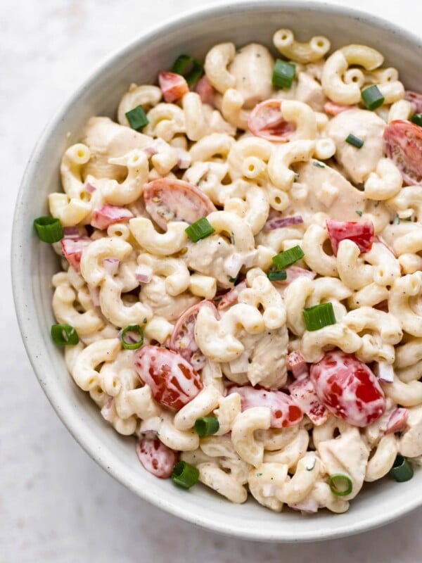 This delicious Cajun pasta salad makes the perfect summer meal! It's made with Tony Chachere's Creole Seasoning and Tony's Chicken Marinade.