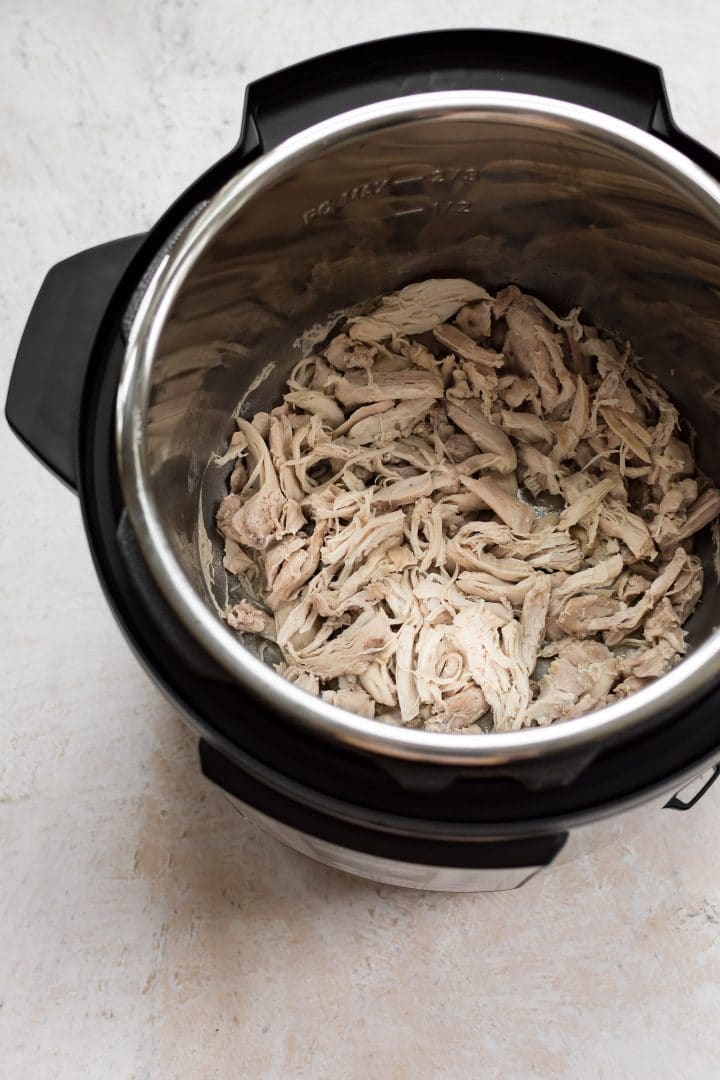 8 Quart Instant Pot Shredded Chicken Breasts