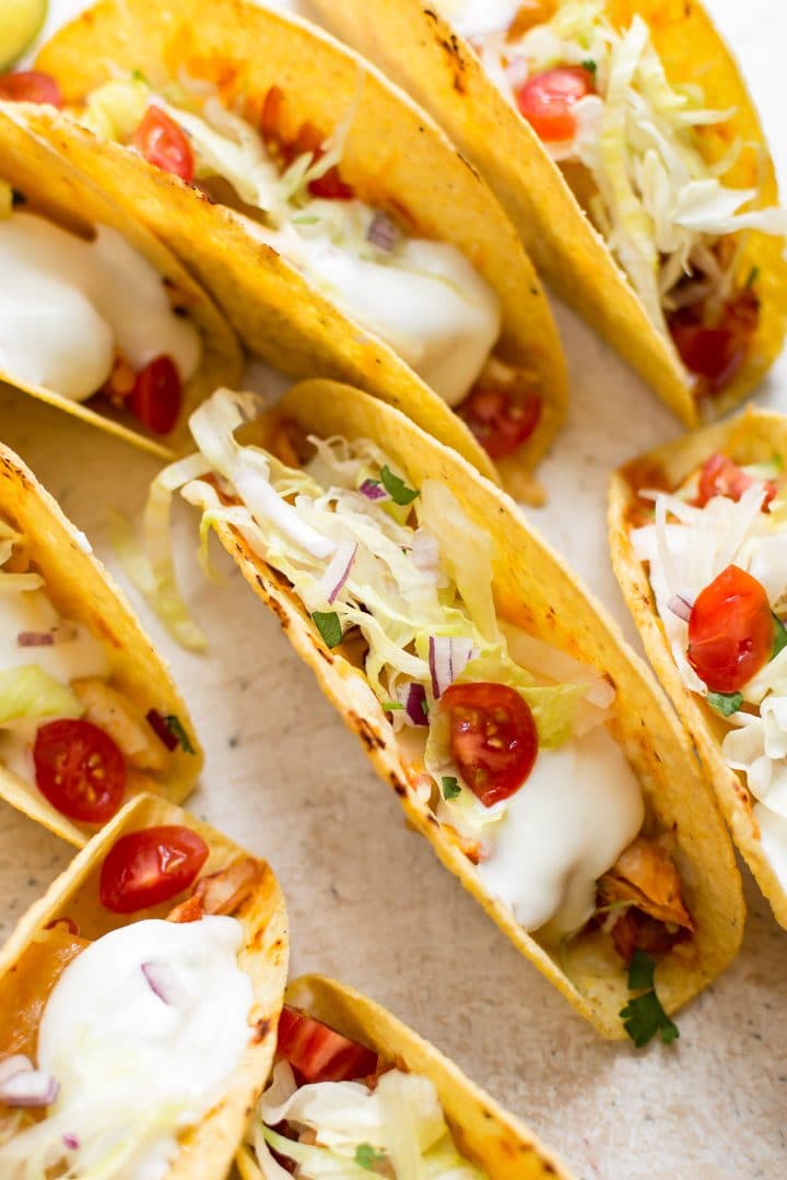 baked chicken tacos