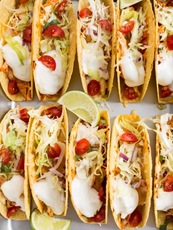 10 oven baked chicken tacos