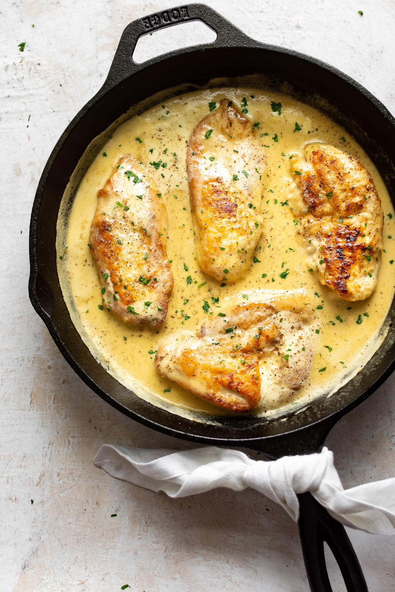 Creamy Honey Mustard Chicken • Salt & Lavender