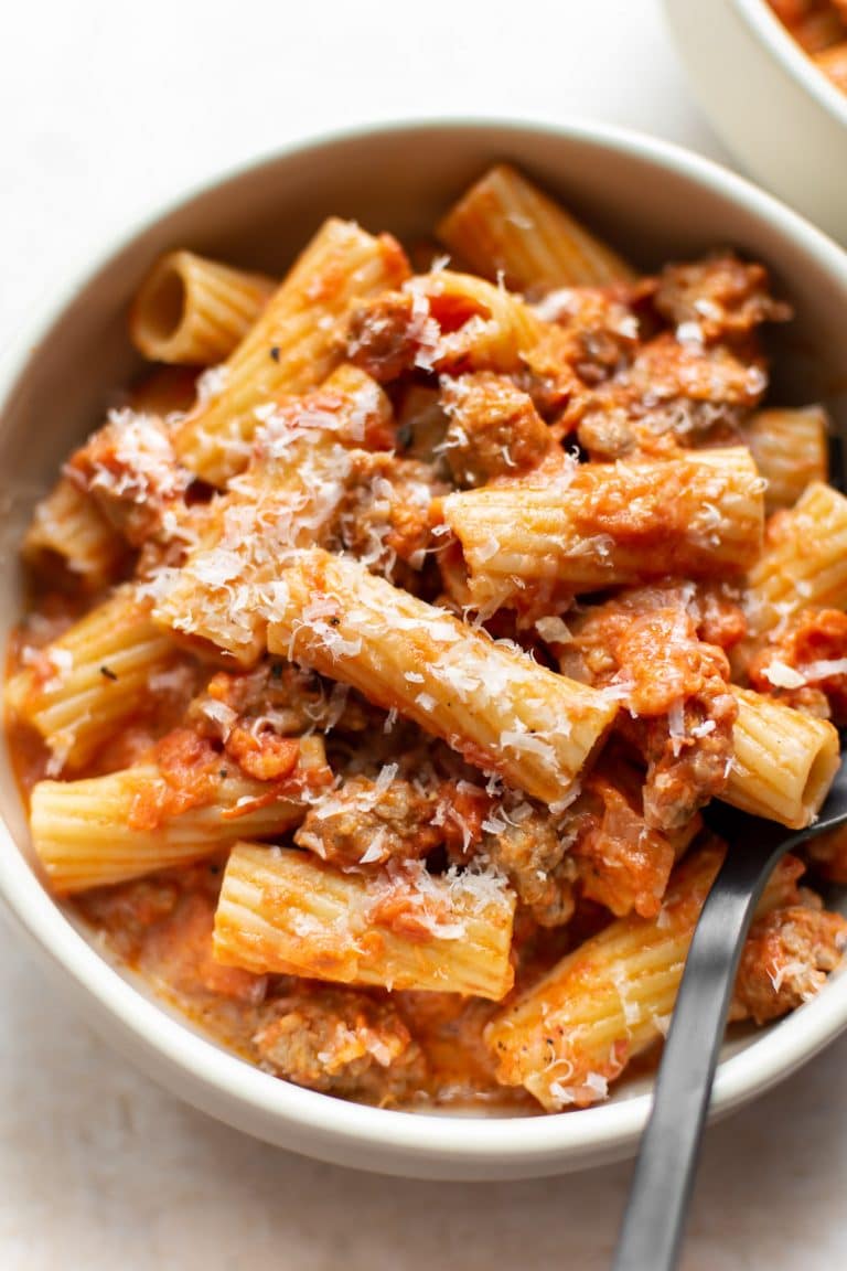 Easy Sausage Rigatoni