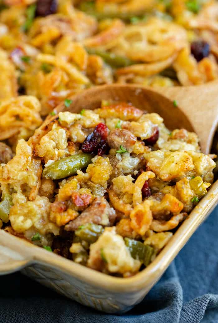 stuffing casserole