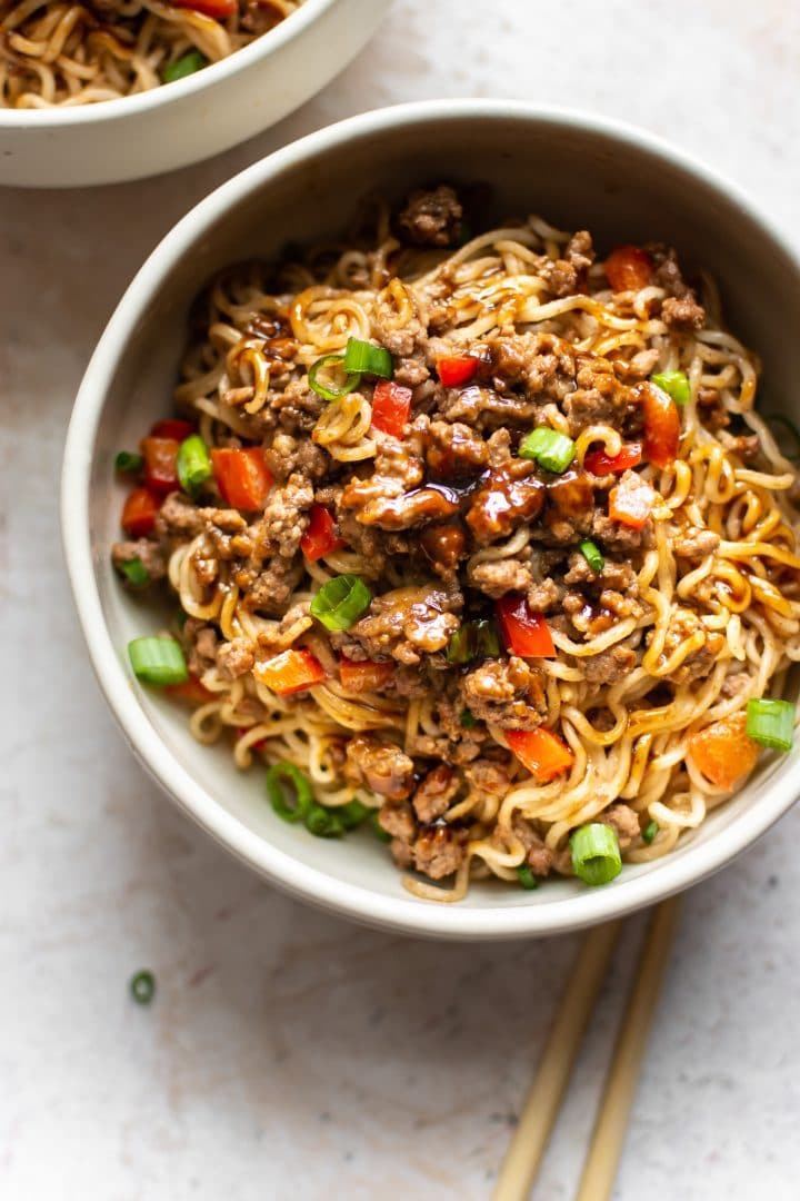 Beef Ramen Noodles (Stir Fry) Salt & Lavender