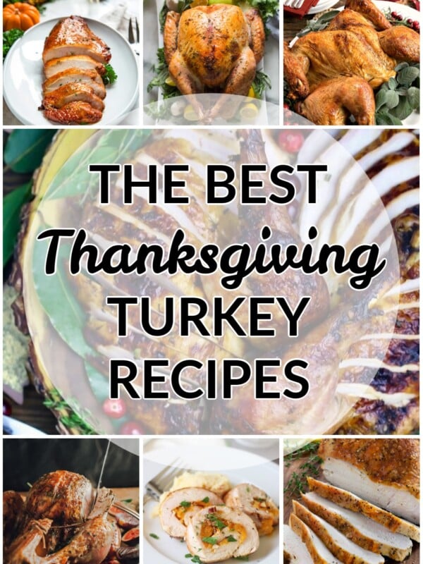 the best Thanksgiving turkey recipes collage