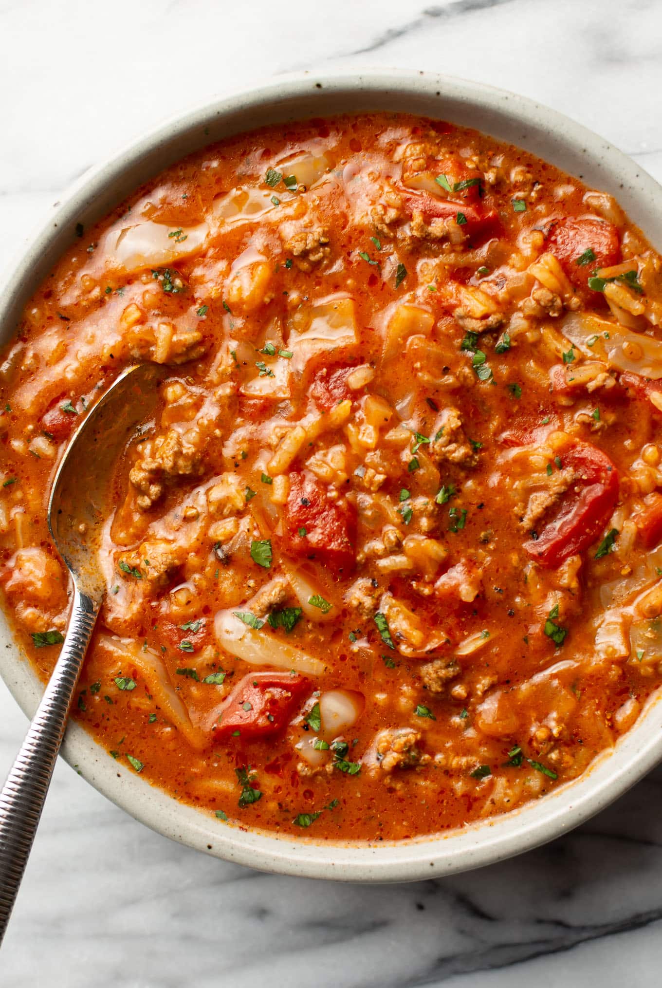 Cabbage Roll Soup [www.saltandlavender.com]