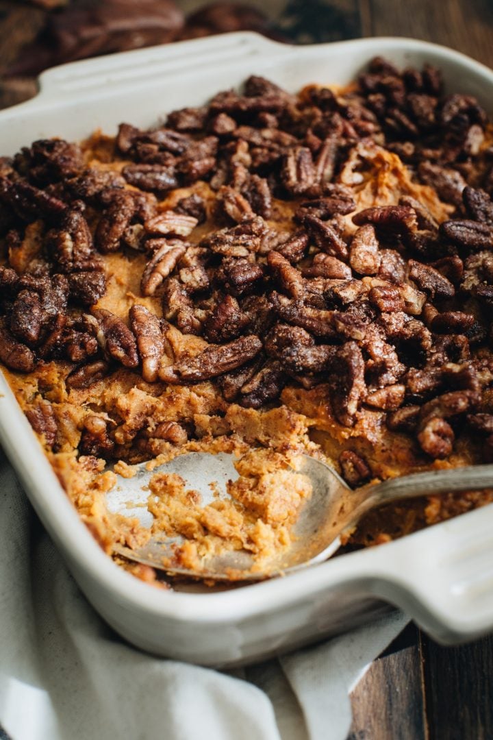 healthy sweet potato casserole