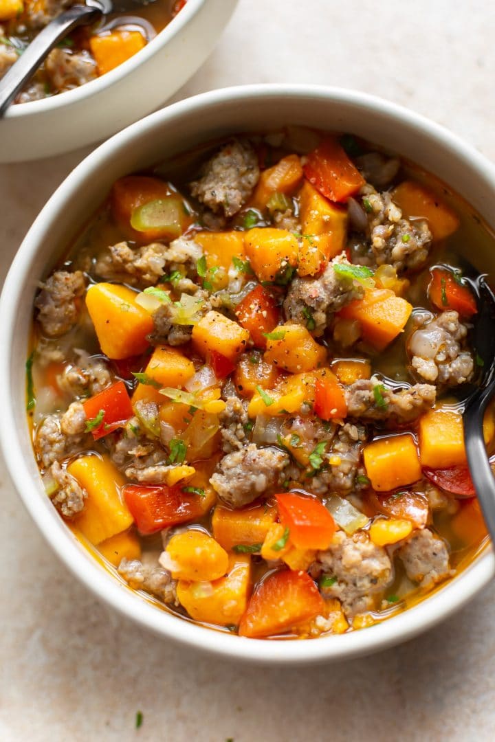 Sausage and Sweet Potato Soup