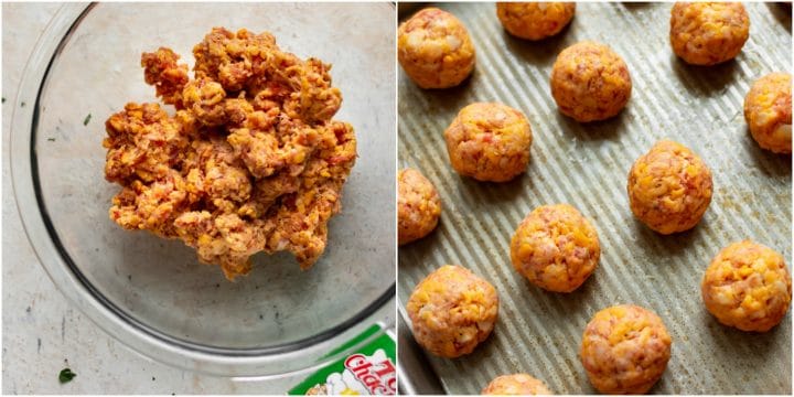 Kicked Up Creole Sausage Balls 