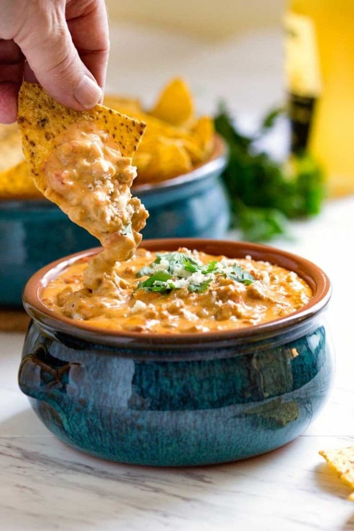 beef queso dip