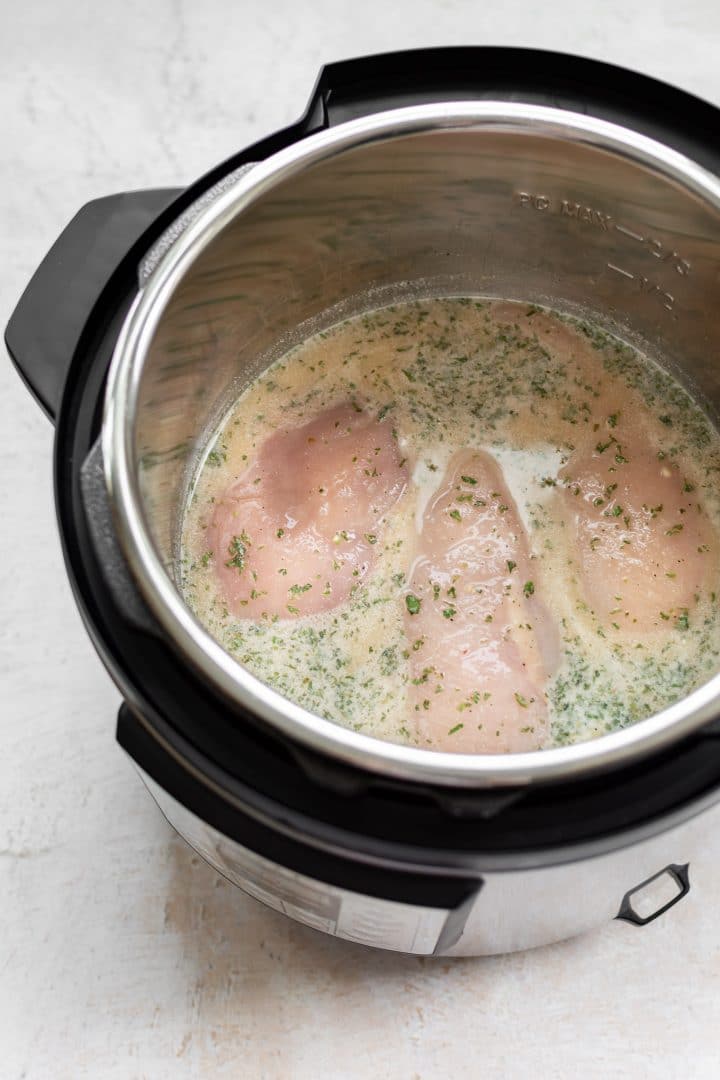 prep for Instant Pot chicken and gravy!