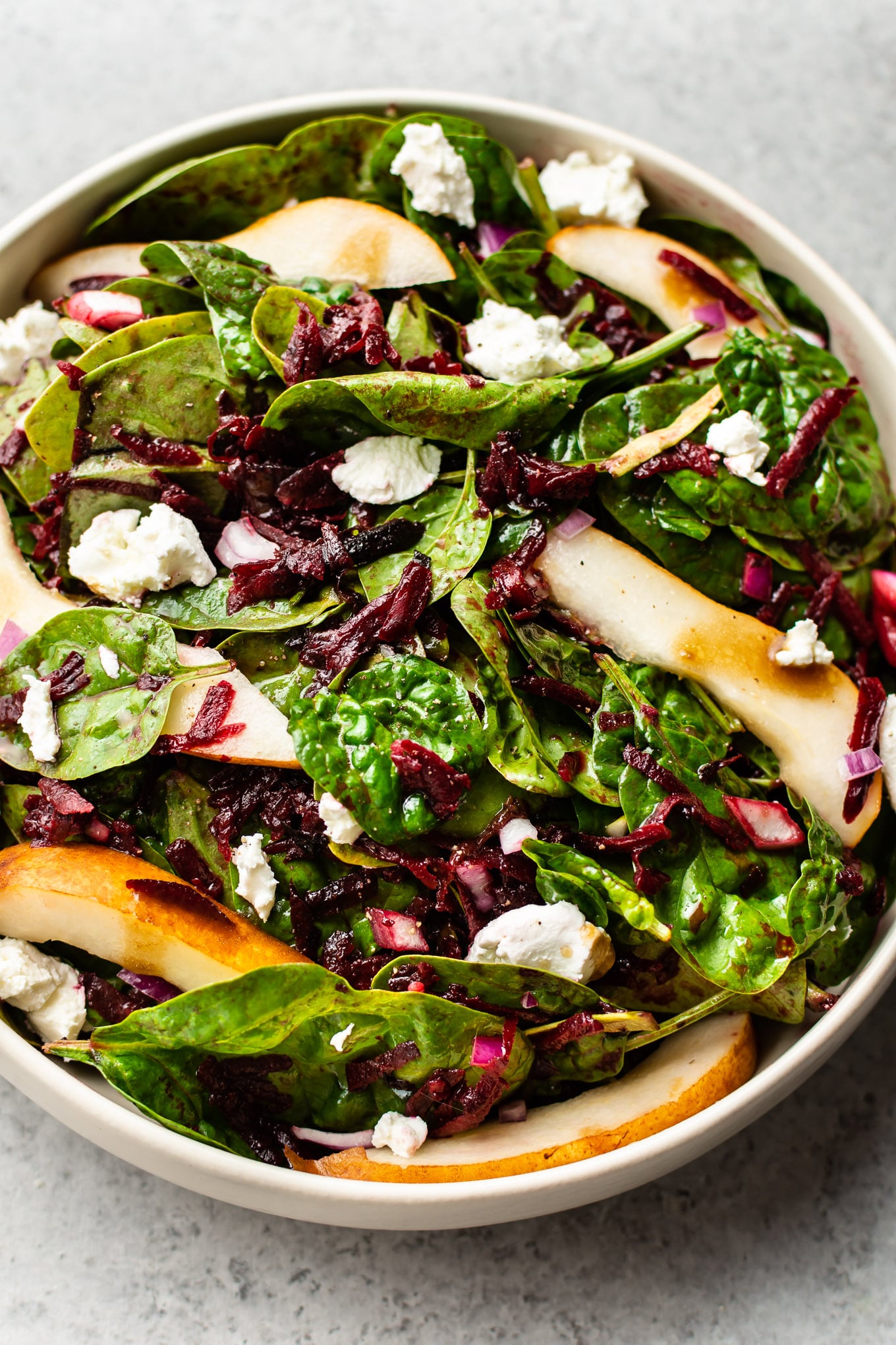 Image of Spinach and beets