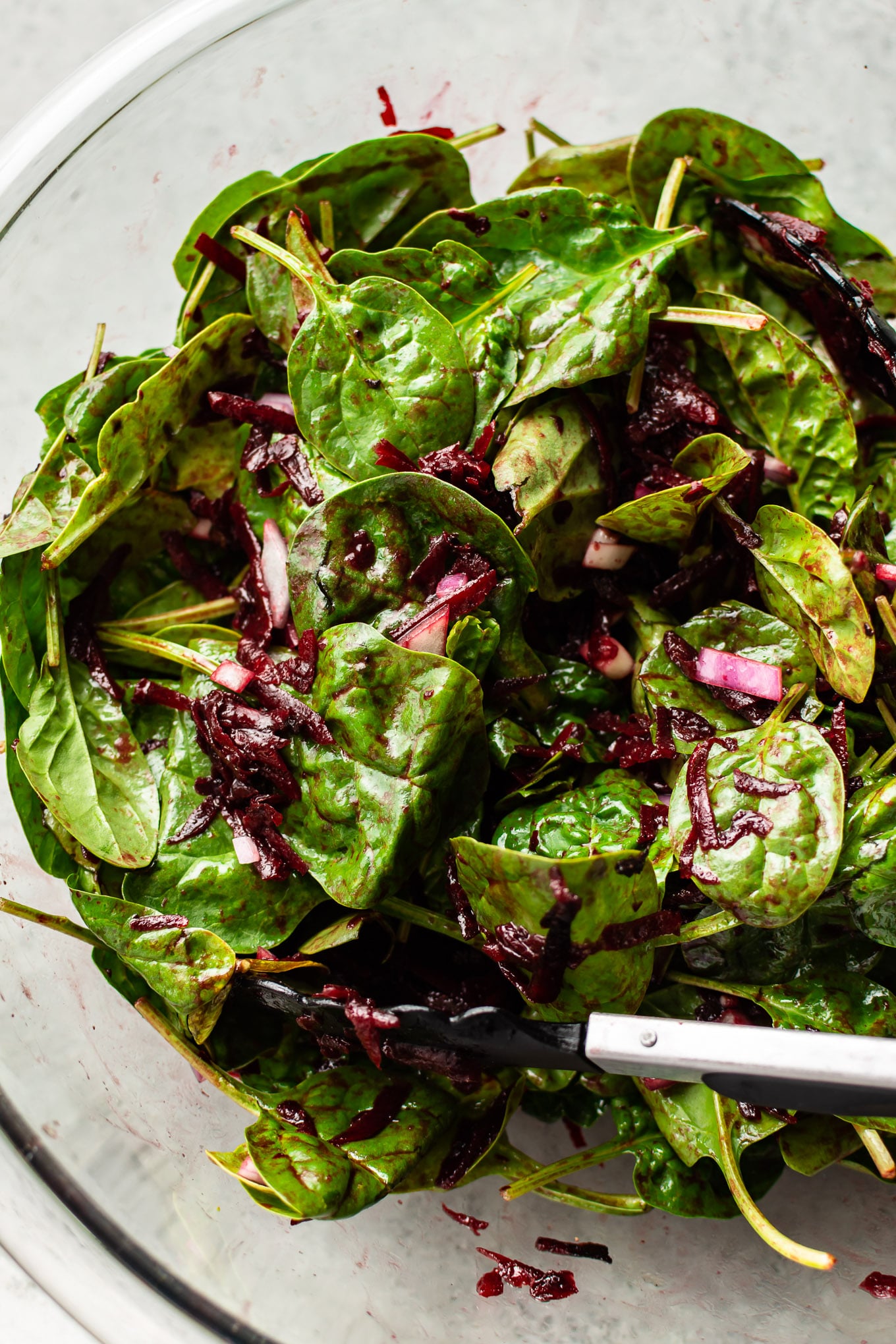 Beet and Spinach Salad • Salt & Lavender