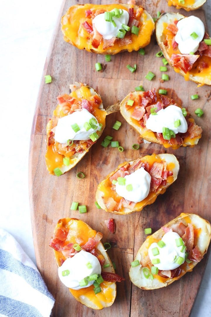 loaded potato skins