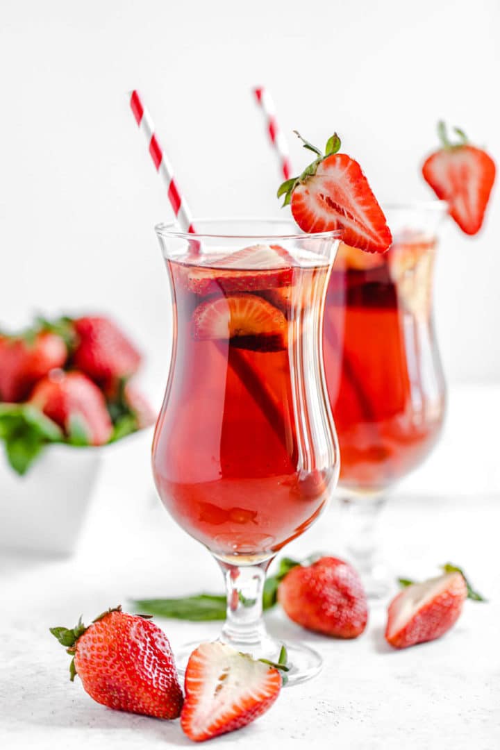 strawberry iced tea