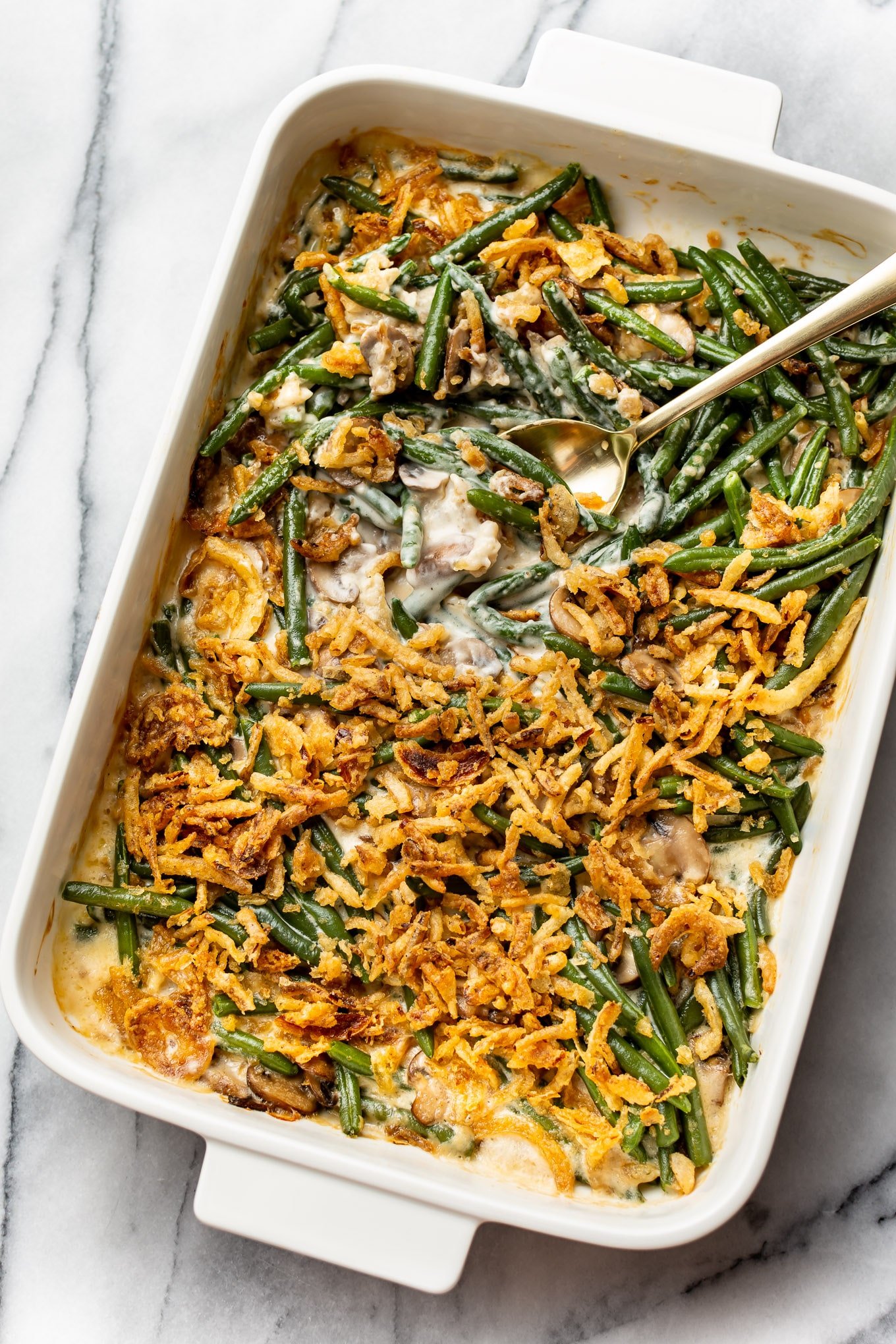 Green Bean Casserole - Salt and Lavender