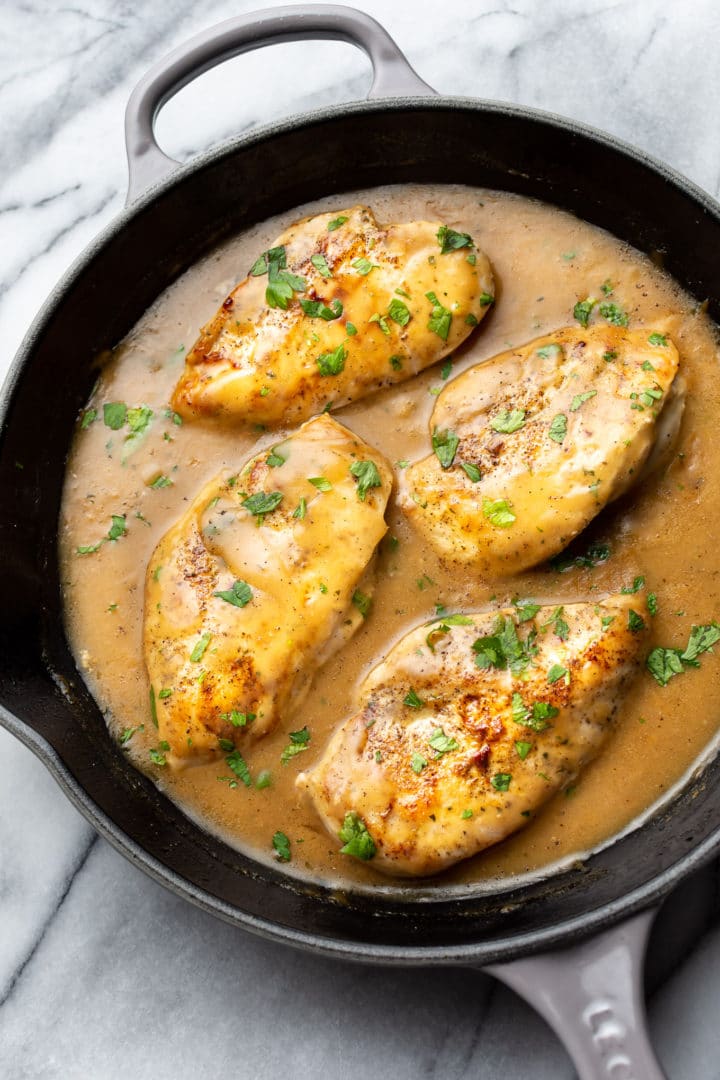 ranch chicken in a skillet