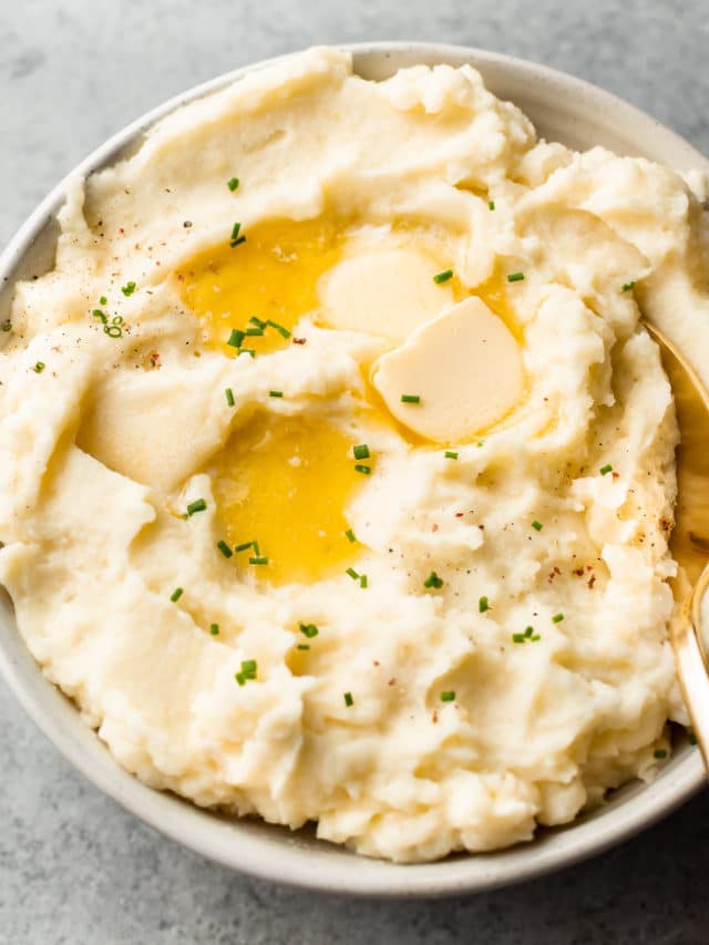The Best Garlic Mashed Potatoes Story