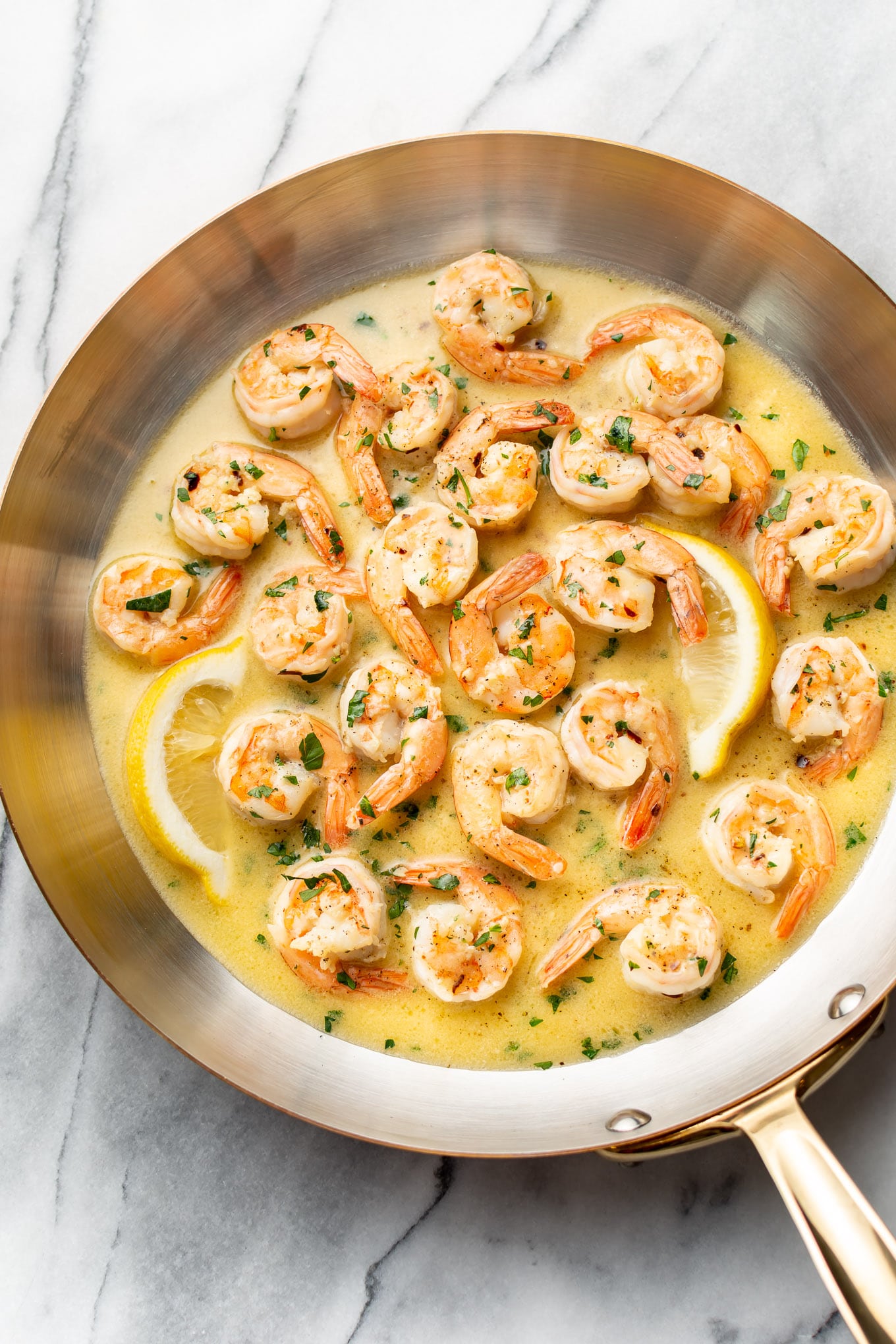 Lemon Garlic Butter Shrimp