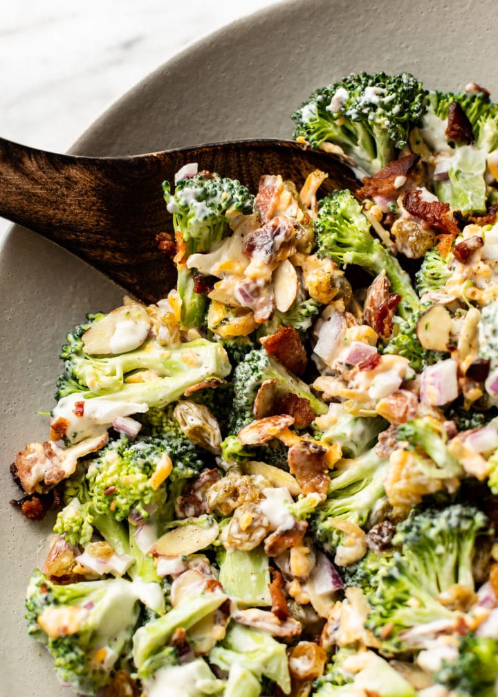 Easy Broccoli Salad • Salt & Lavender