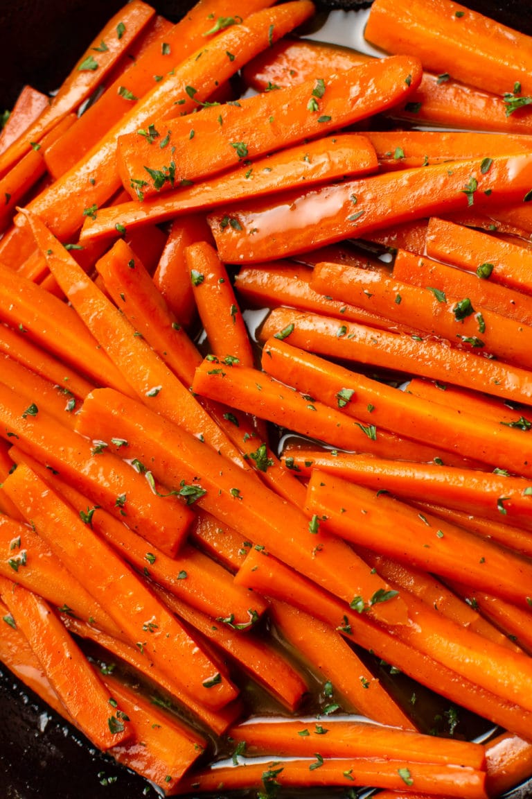 Easy Glazed Carrots • Salt & Lavender