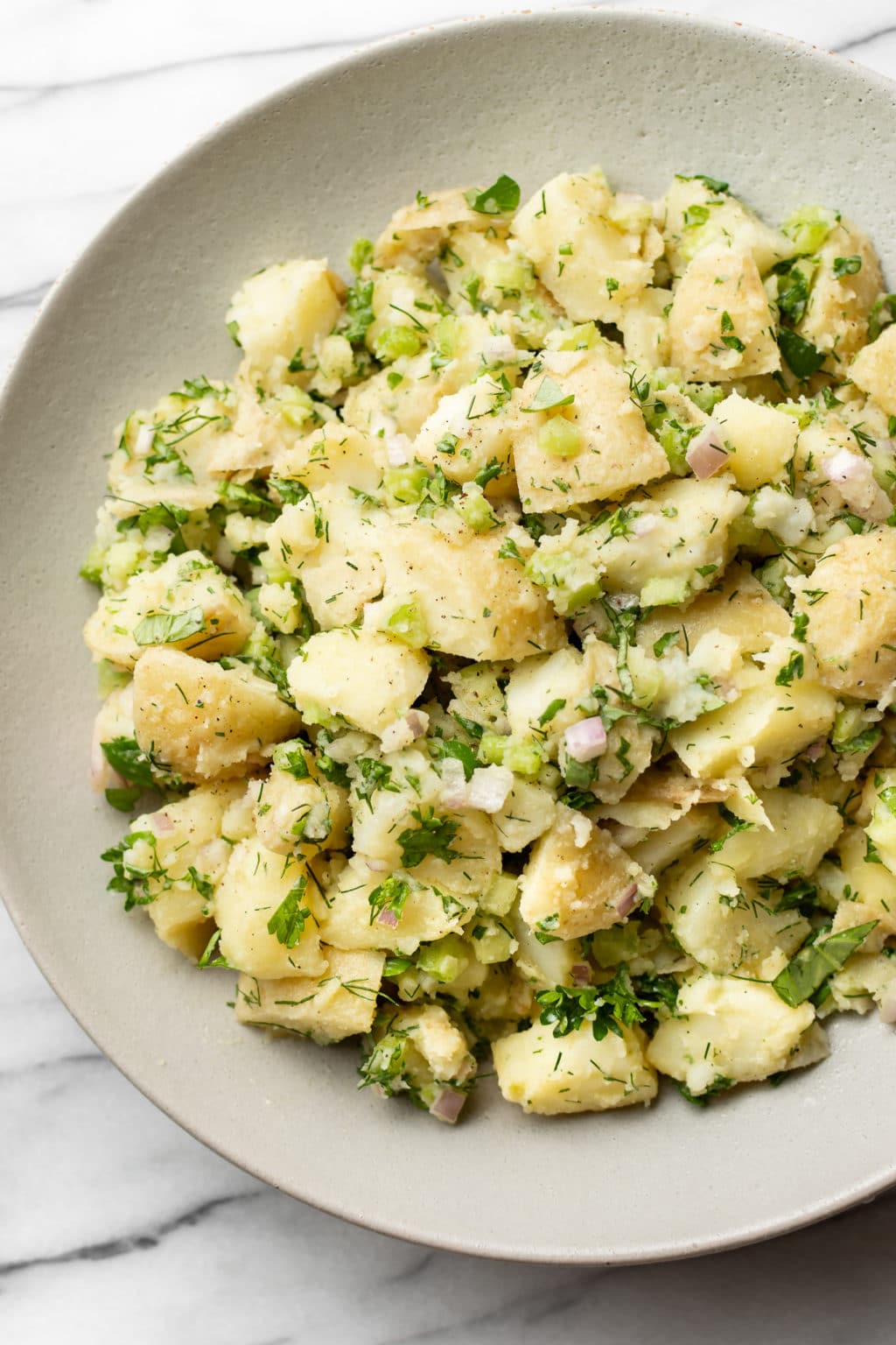 No Mayo Potato Salad • Salt & Lavender