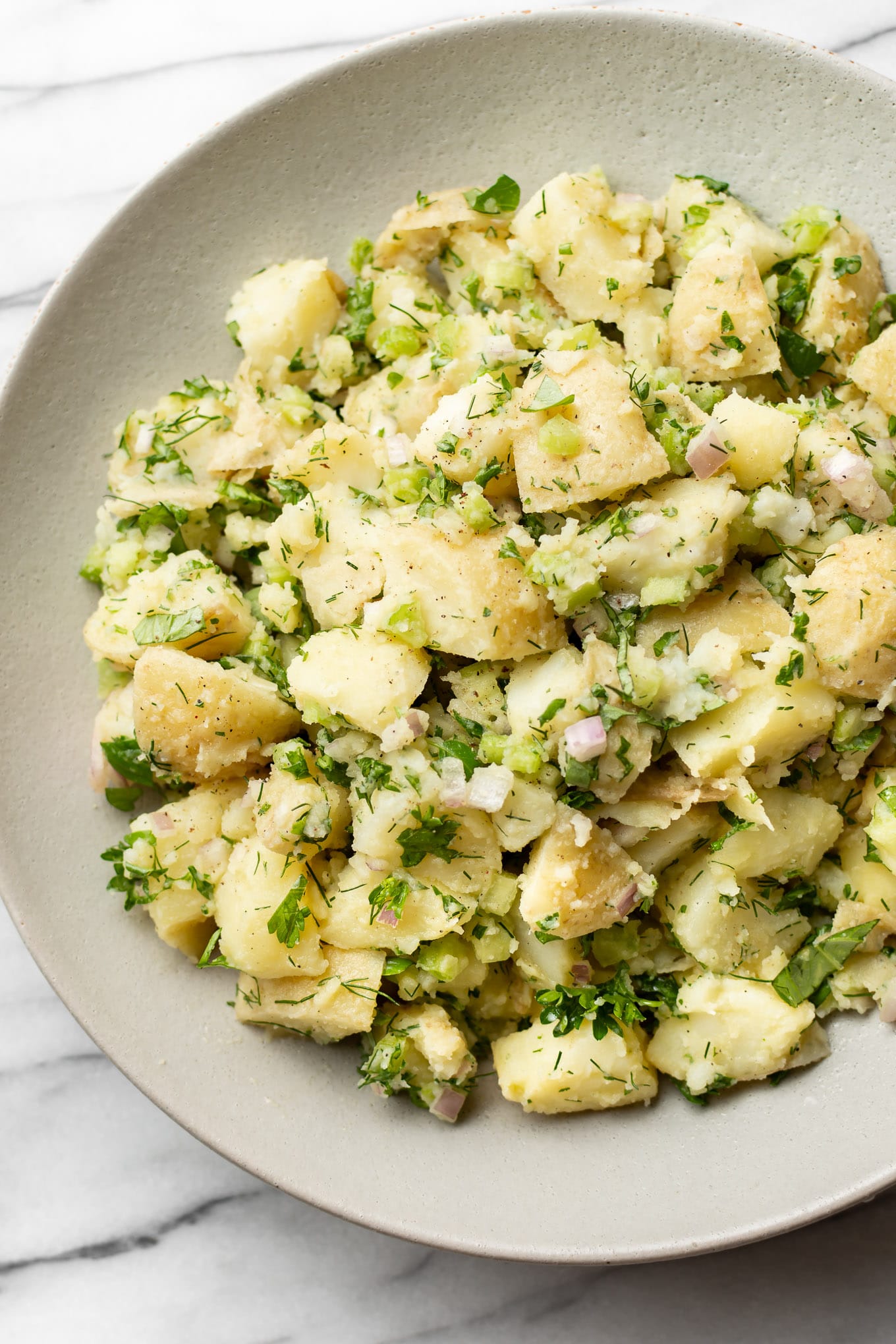 No Mayo Potato Salad