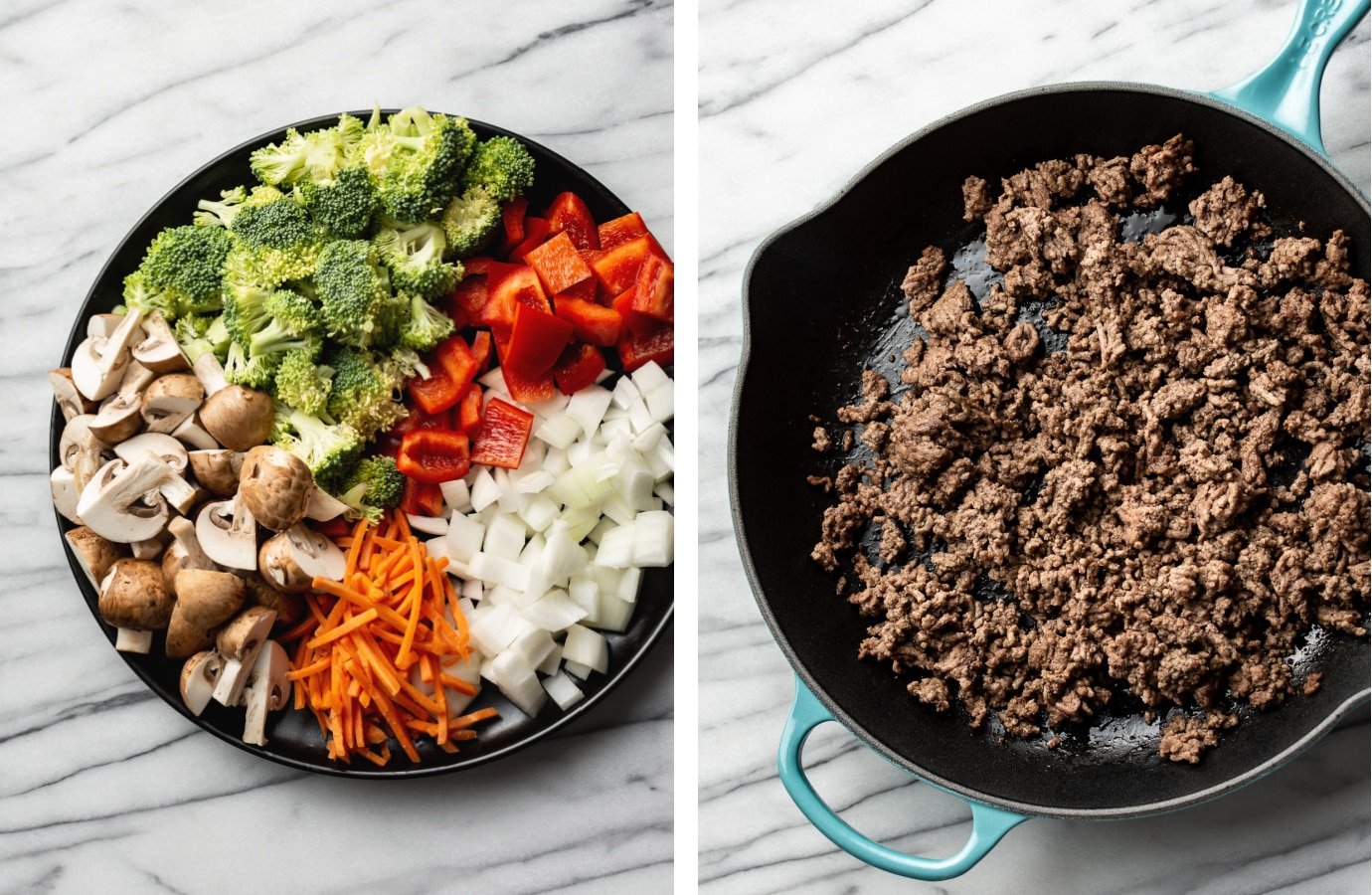 Ground Beef Stir Fry • Salt & Lavender