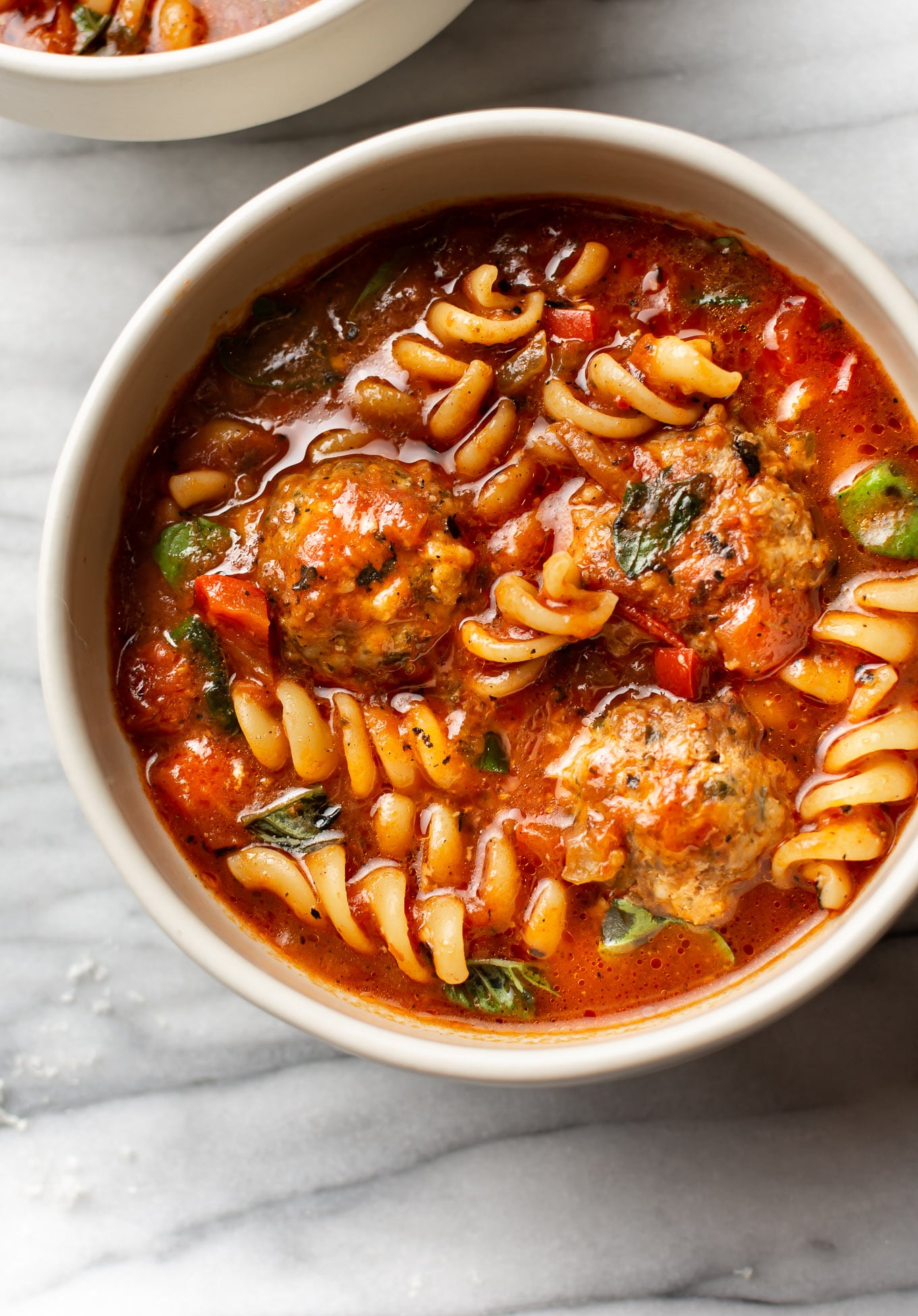 Italian Meatball Soup • Salt & Lavender