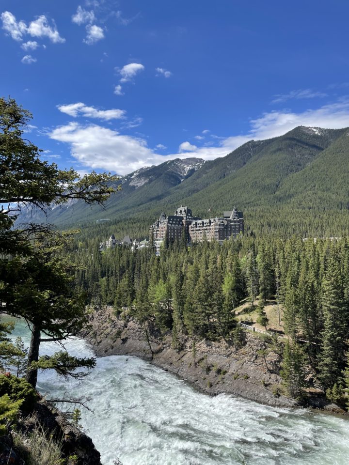 Banff Springs Hotel in June 2021