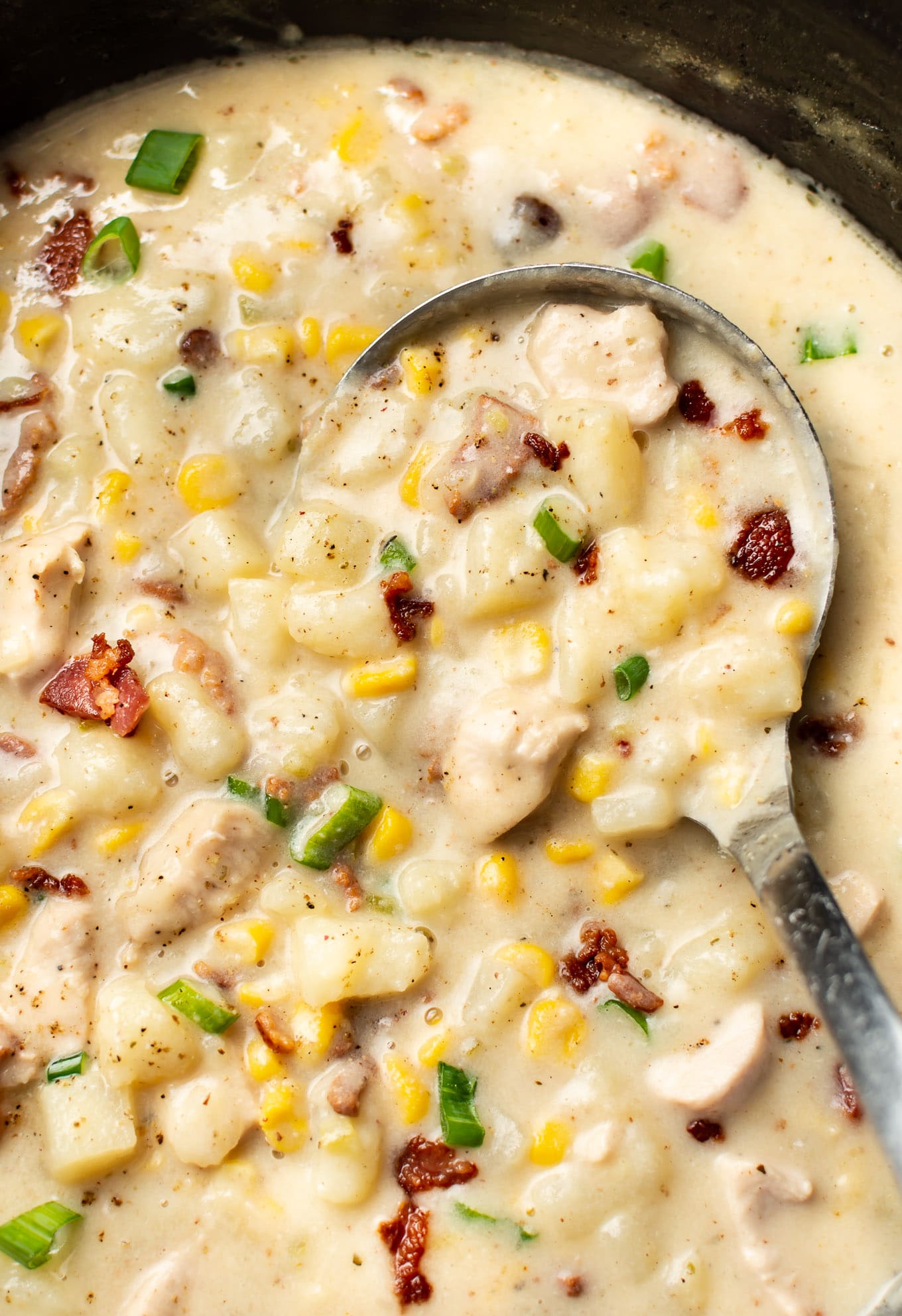 Easy Chicken and Corn Chowder • Salt & Lavender