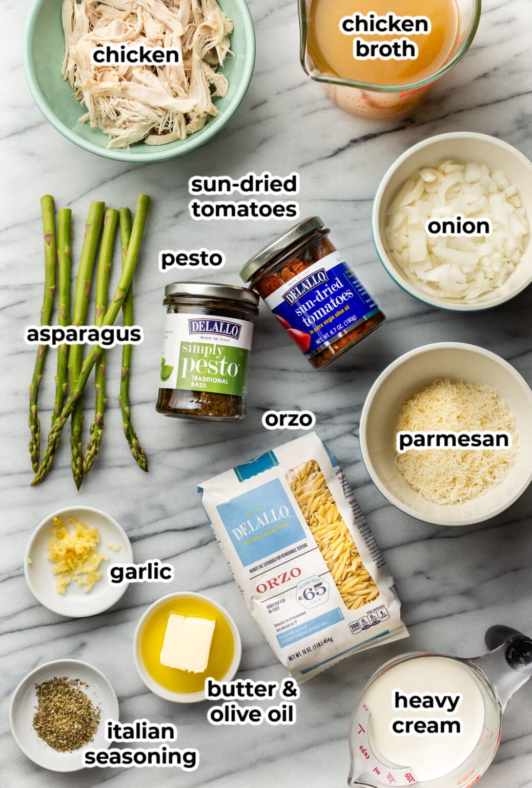 Pesto Orzo • Salt & Lavender