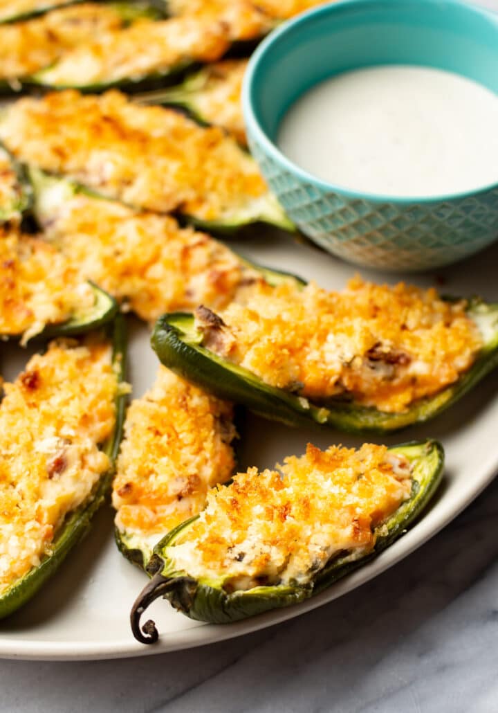 jalapeno poppers with ranch dip