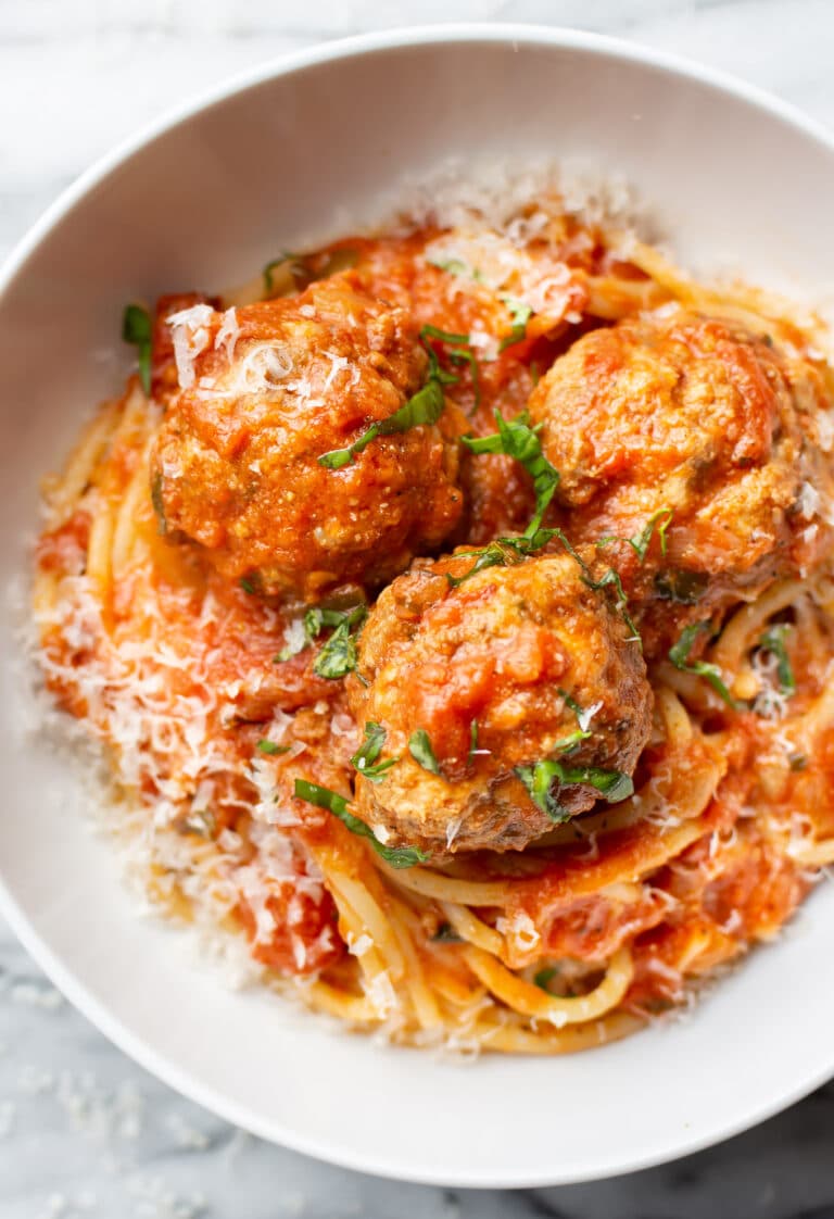 Spaghetti and Meatballs • Salt & Lavender