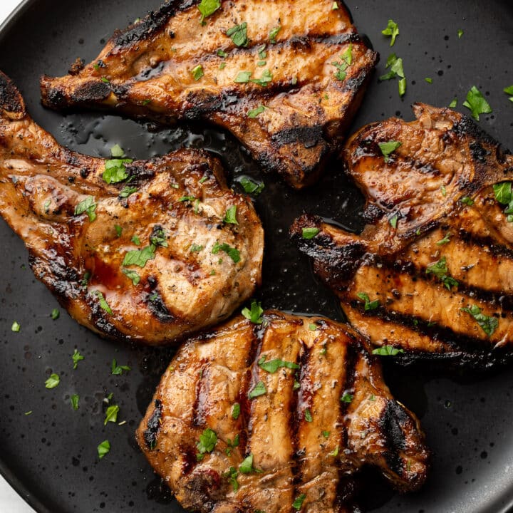 Easy Grilled Pork Chops • Salt & Lavender