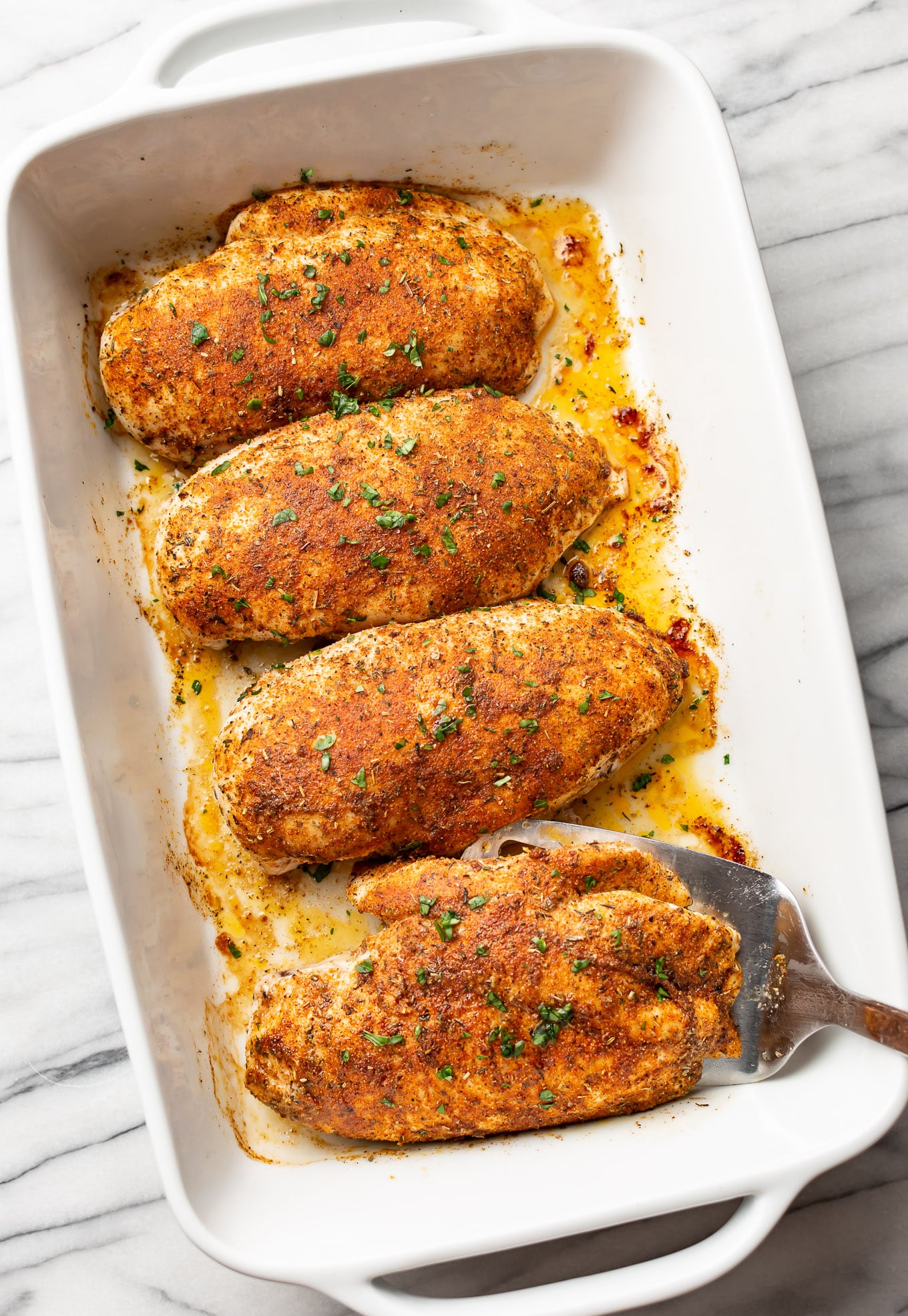 Easy Baked Chicken Breast Salt Lavender