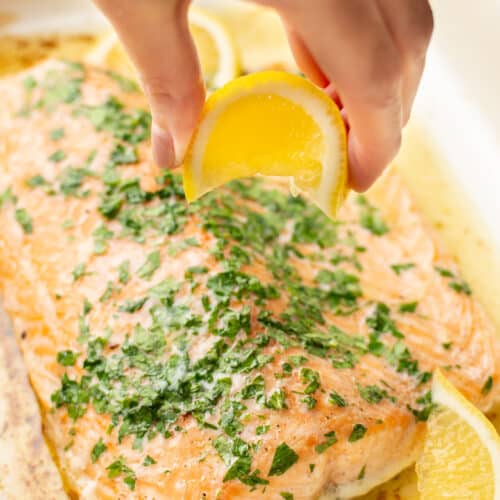Easy Baked Salmon • Salt & Lavender