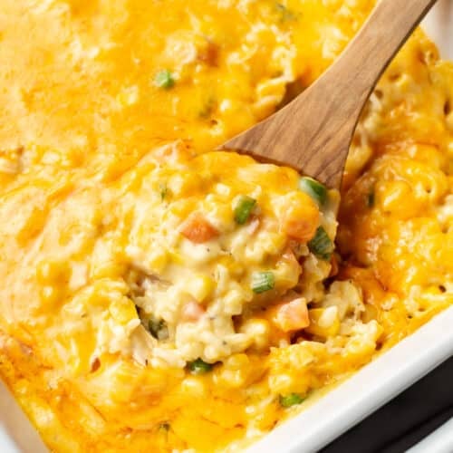 Easy Chicken and Rice Casserole • Salt & Lavender