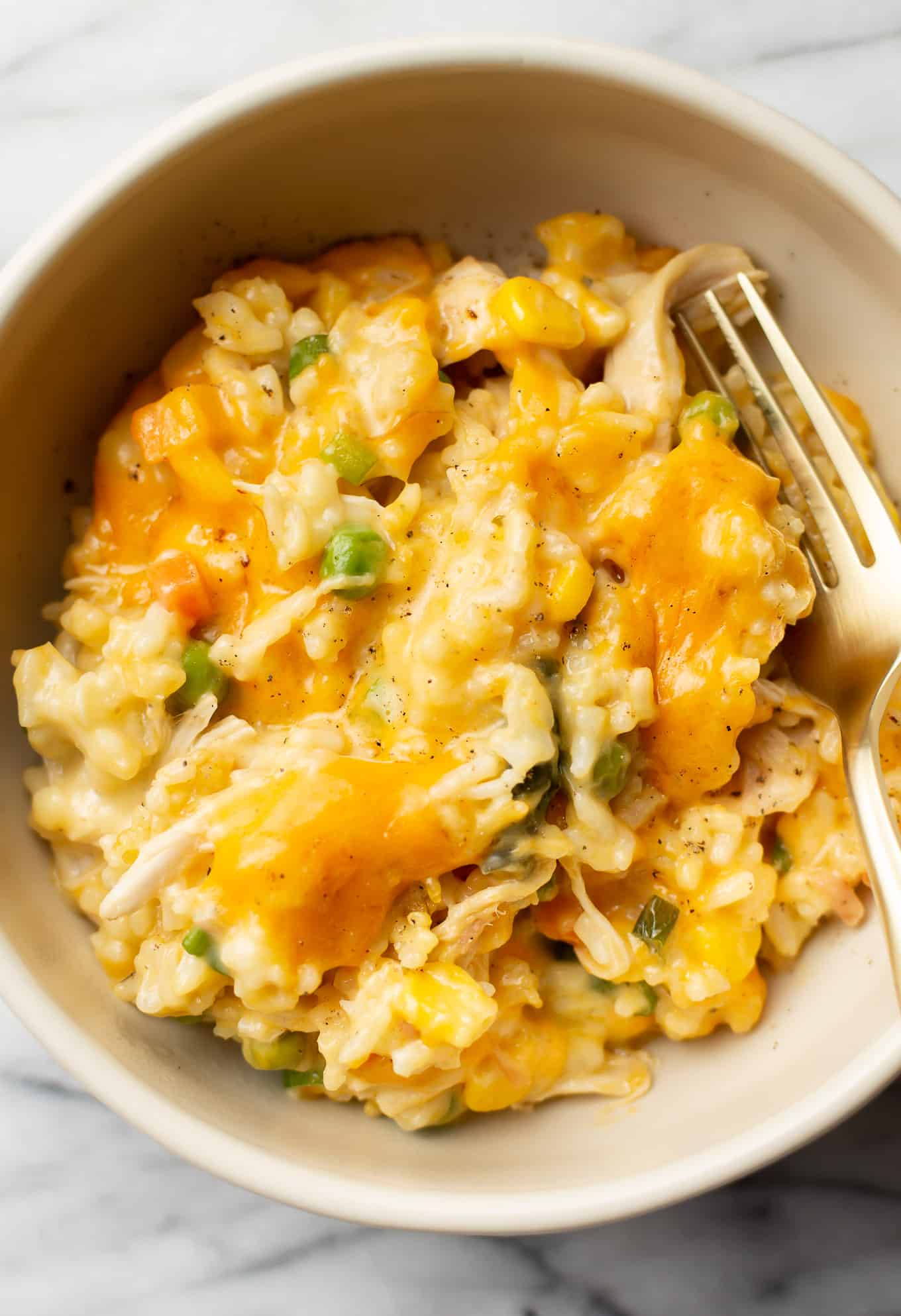 Easy Chicken and Rice Casserole • Salt & Lavender