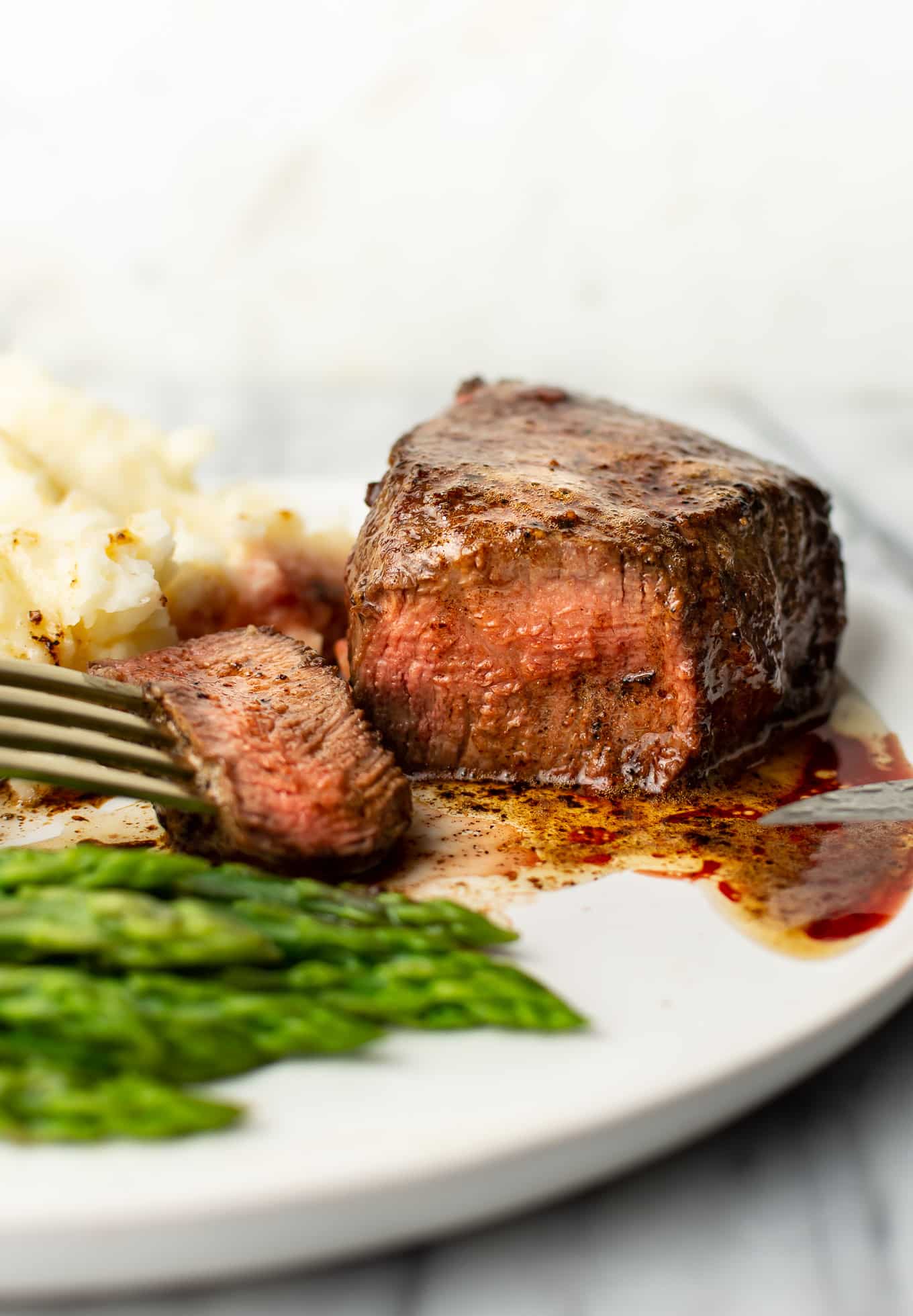 Simple Filet Mignon Salt Lavender