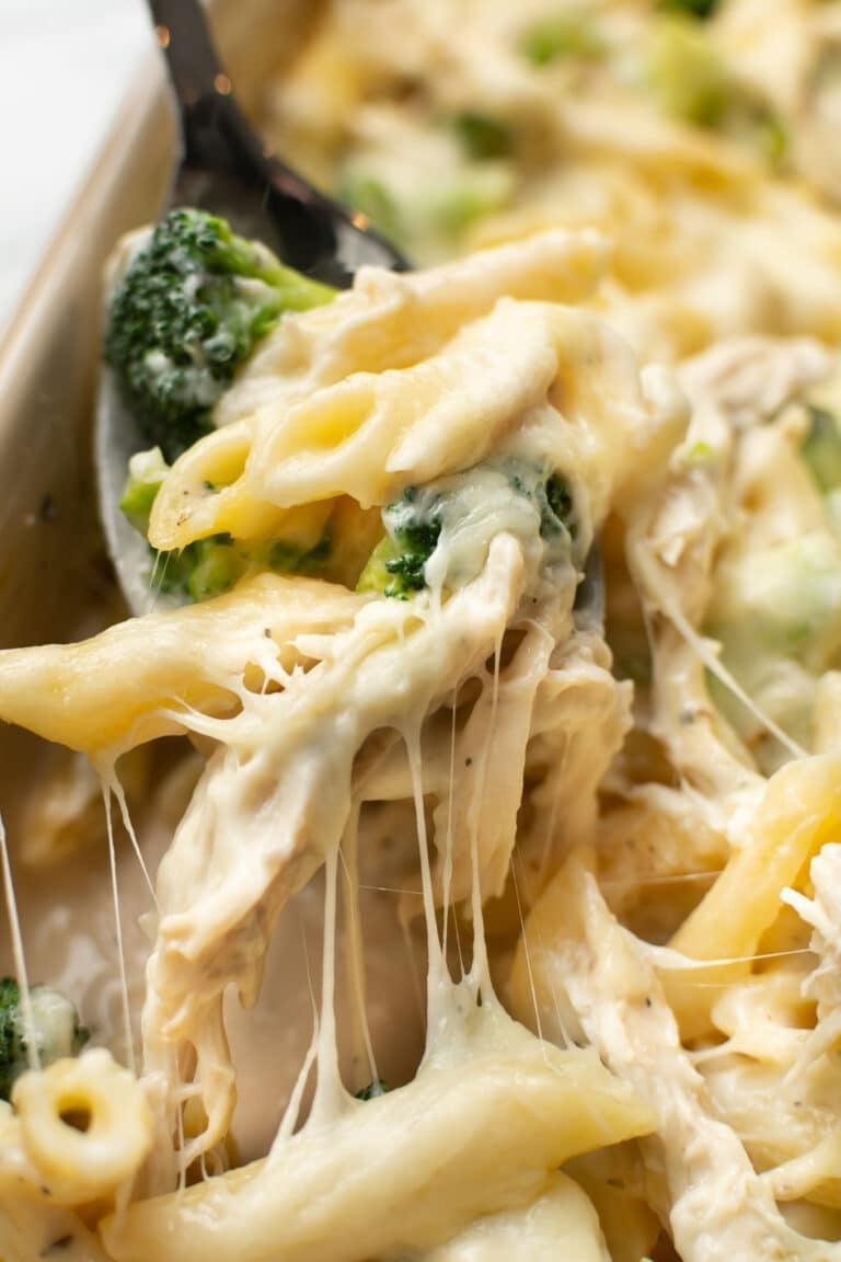 Chicken and Broccoli Alfredo Bake • Salt &amp; Lavender