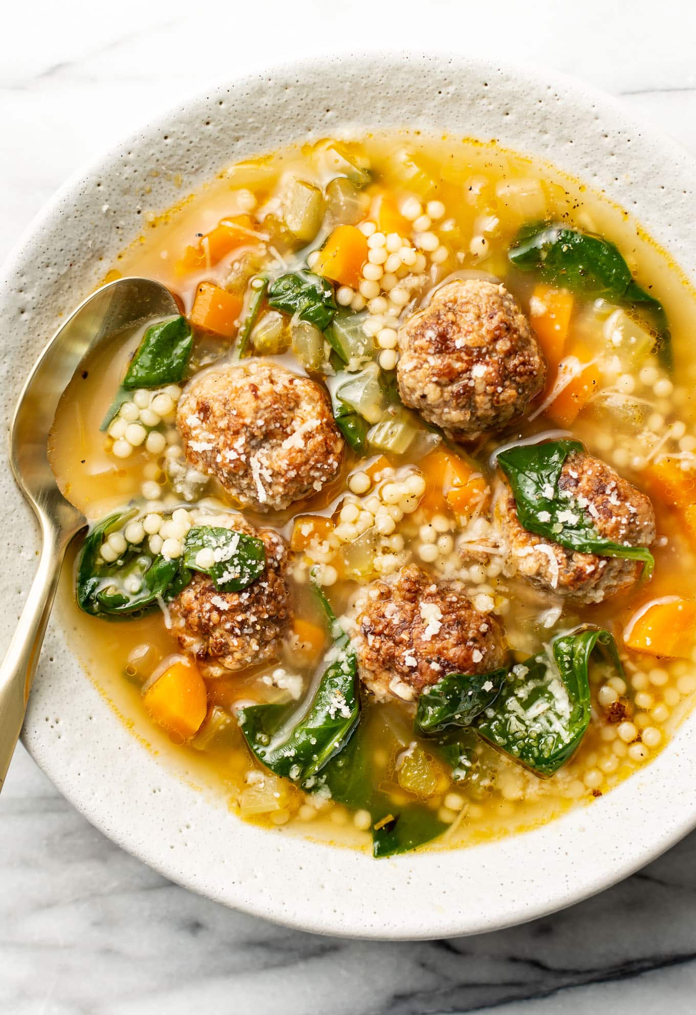 Delicious Italian Wedding Soup - Return to the Kitchen - Soup