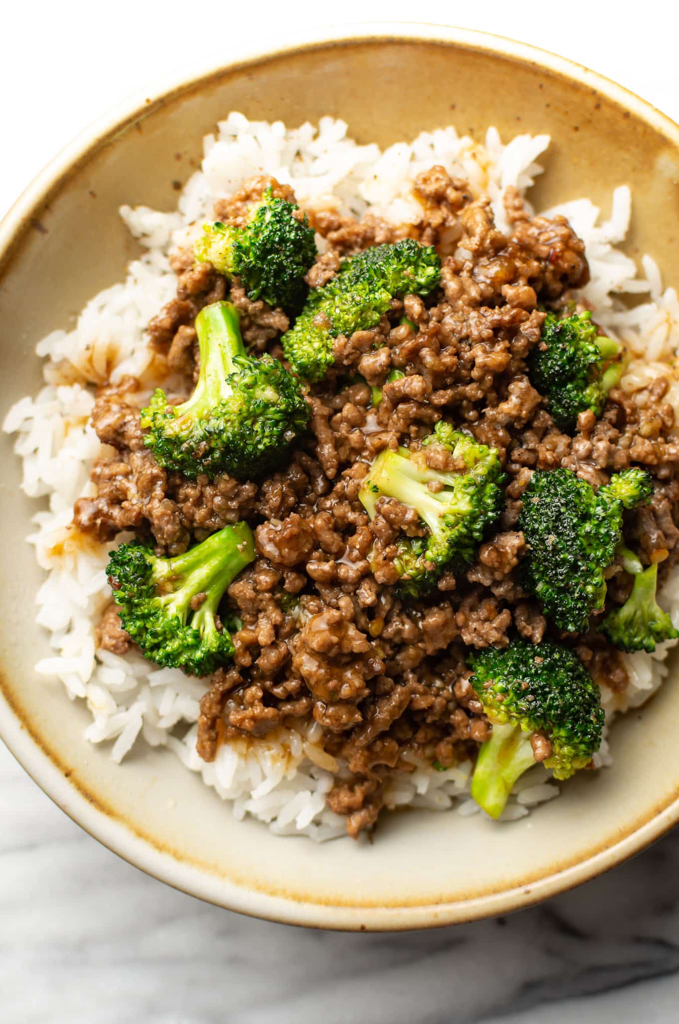 Ground Beef and Broccoli