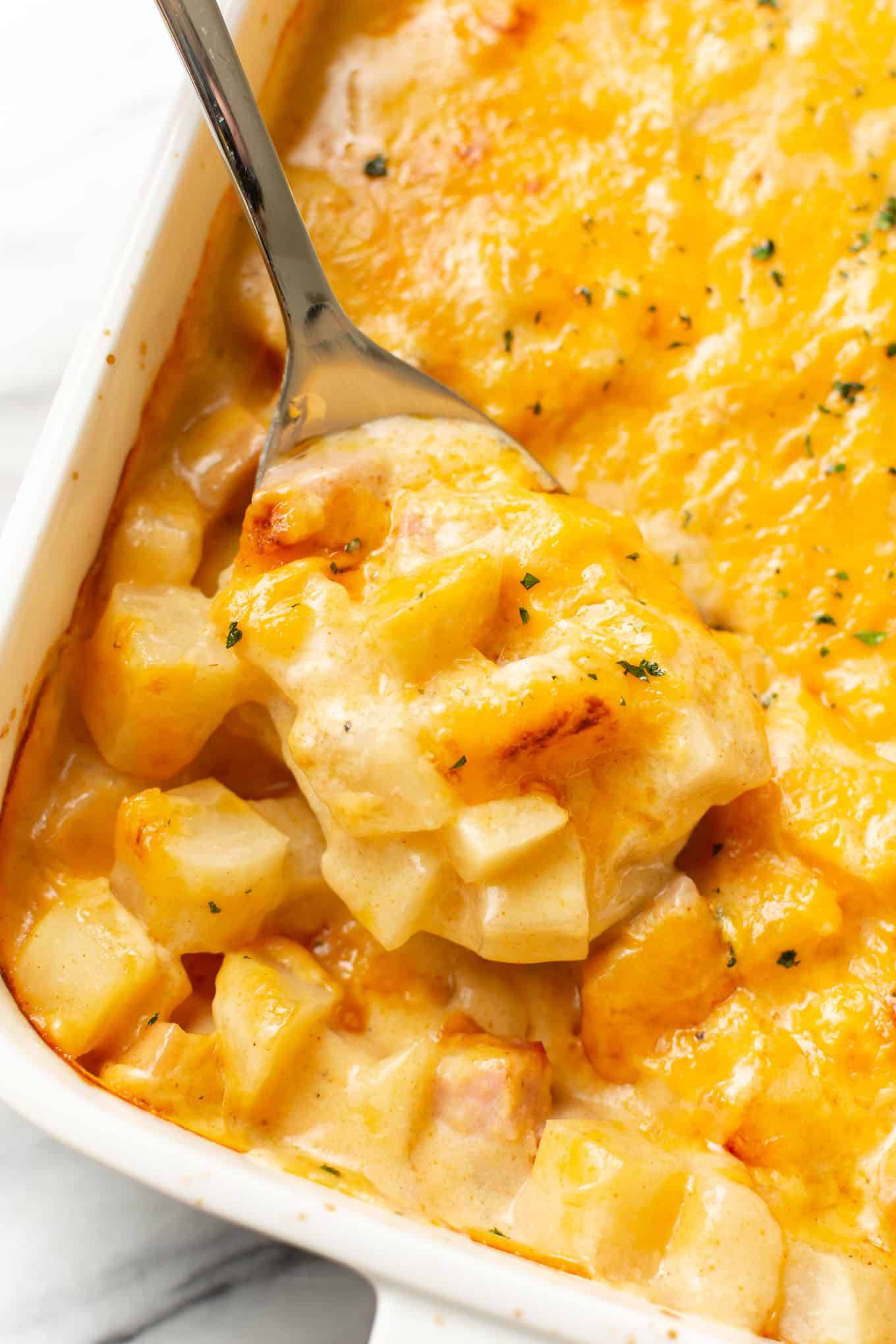 Easy Ham and Potato Casserole