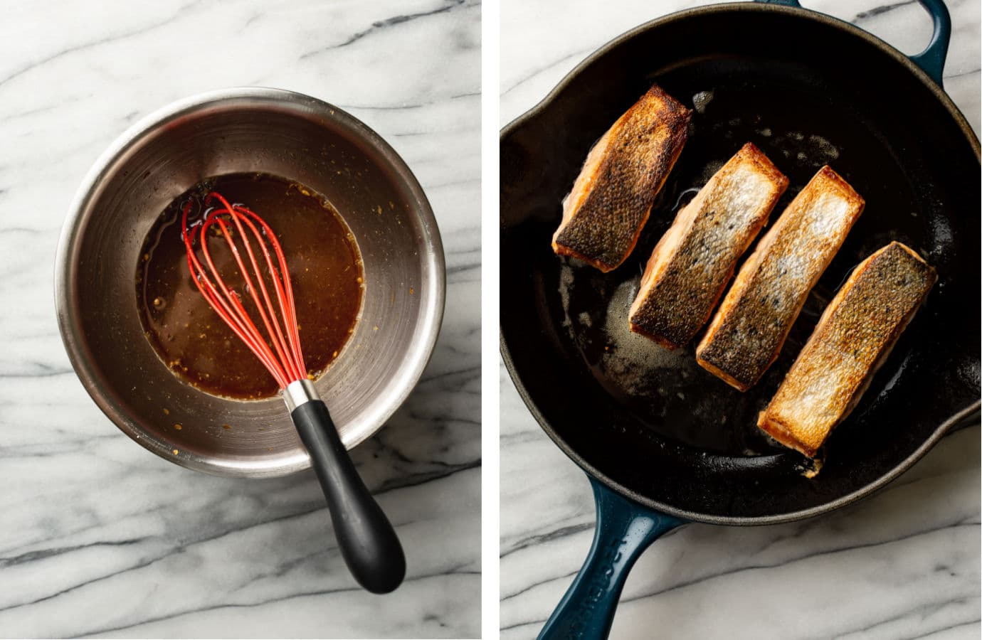 Maple Glazed Salmon • Salt & Lavender
