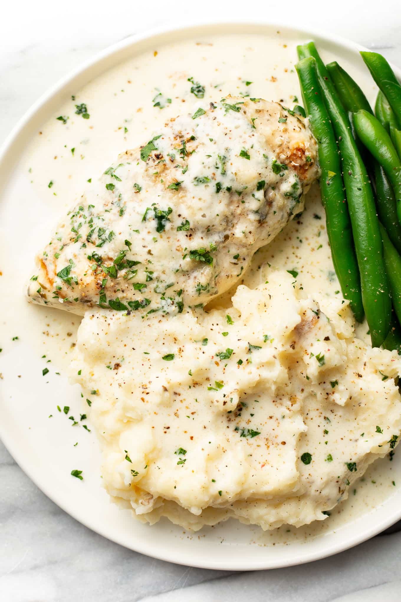 Baked White Wine Chicken Breasts