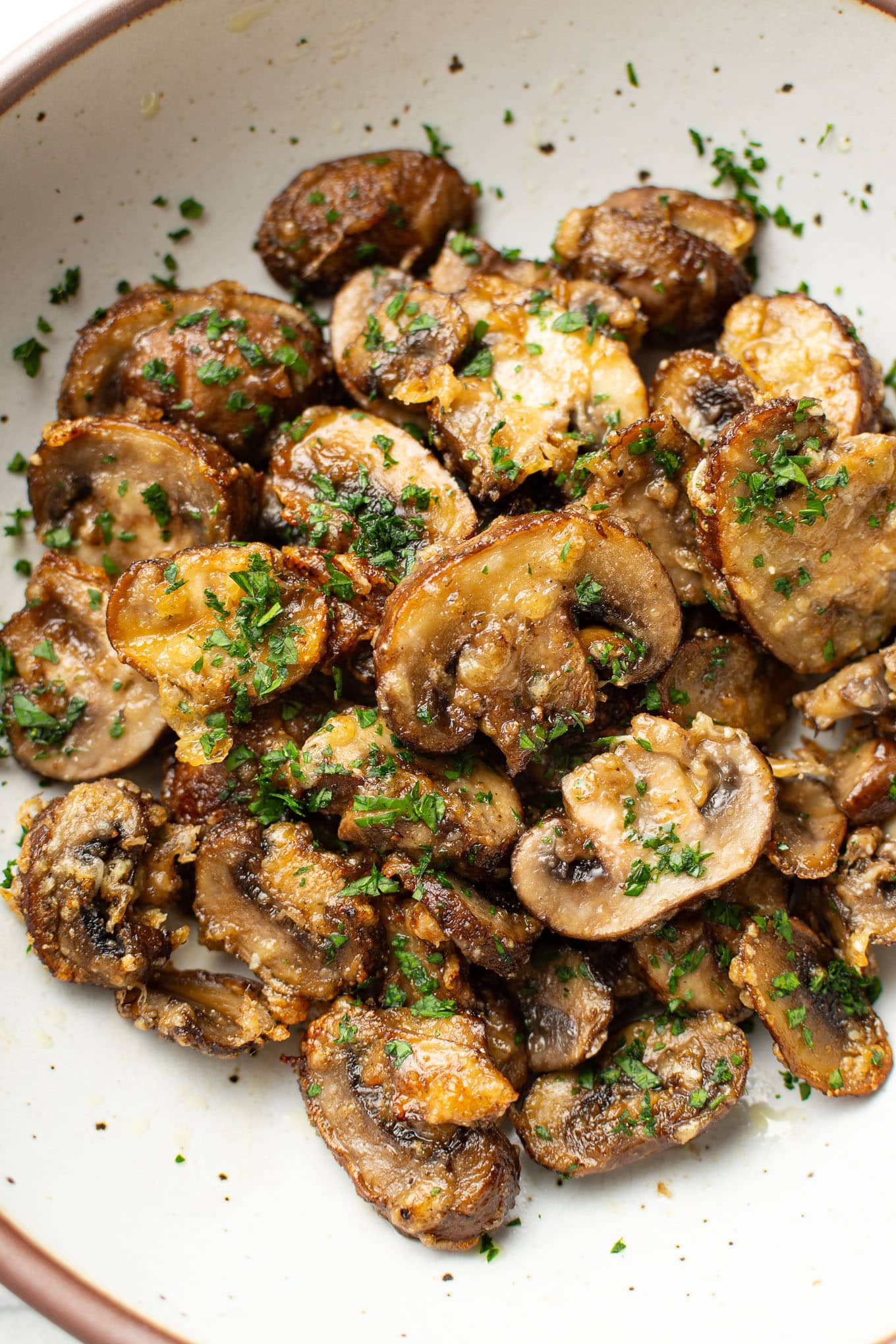 Air Fryer Mushrooms