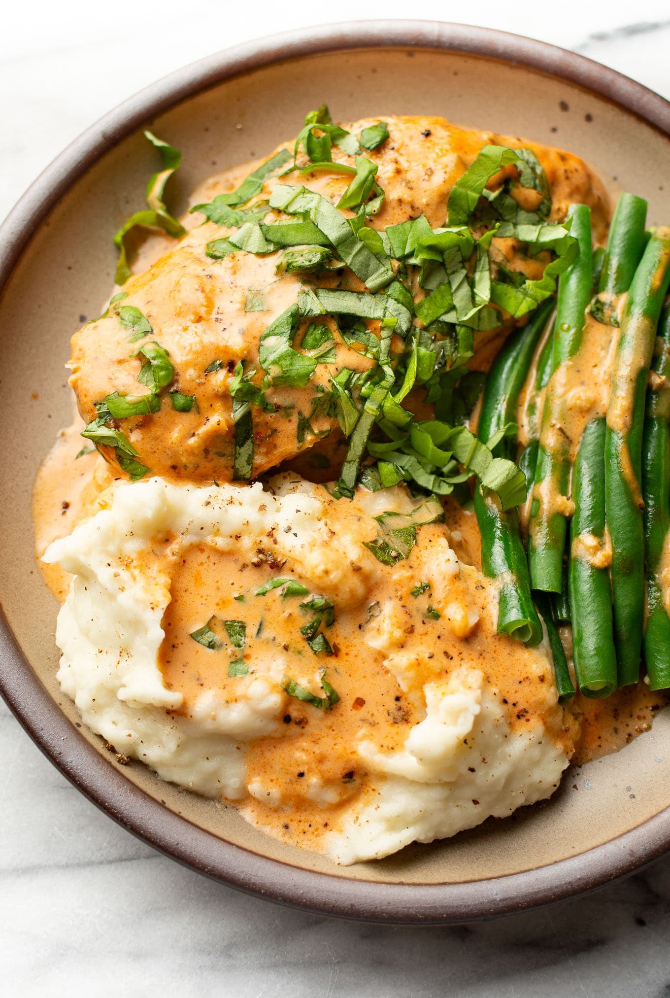 Baked Tomato Basil Chicken